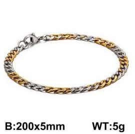 Stainless Steel Gold-plating Bracelet
