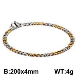 Stainless Steel Gold-plating Bracelet