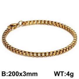 Stainless Steel Gold-plating Bracelet