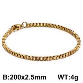 Stainless Steel Gold-plating Bracelet