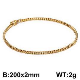 Stainless Steel Gold-plating Bracelet