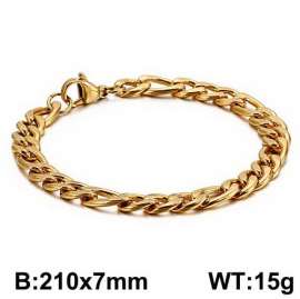 Stainless Steel Gold-plating Bracelet