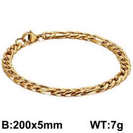 Stainless Steel Gold-plating Bracelet