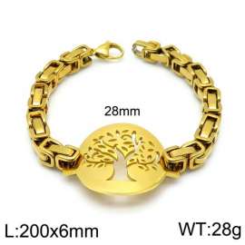 Stainless Steel Gold-plating Bracelet