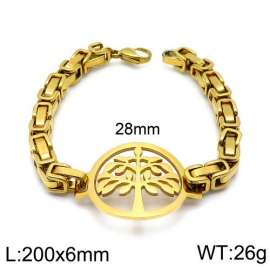 Stainless Steel Gold-plating Bracelet