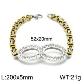 Stainless Steel Gold-plating Bracelet