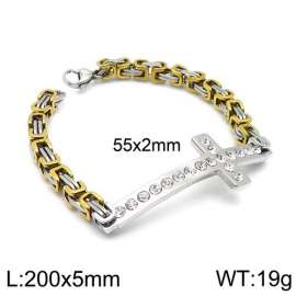 Stainless Steel Gold-plating Bracelet