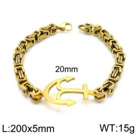 Stainless Steel Gold-plating Bracelet