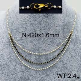 SS Gold-Plating Necklace