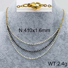 SS Gold-Plating Necklace