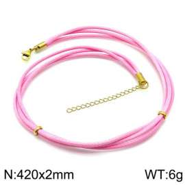 SS Gold-Plating Necklace