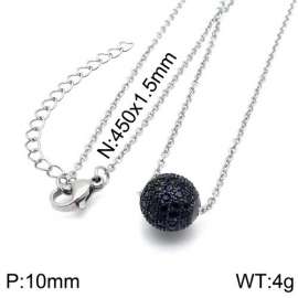 Stainless Steel Stone Necklace