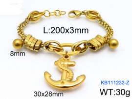 Stainless Steel Gold-plating Bracelet