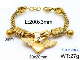 Stainless Steel Gold-plating Bracelet