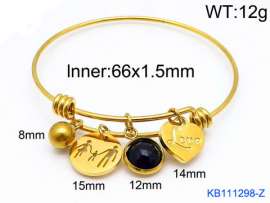 Stainless Steel Gold-plating Bangle