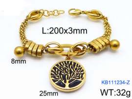 Stainless Steel Gold-plating Bracelet