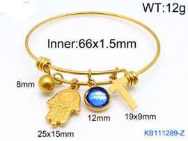 Stainless Steel Gold-plating Bangle