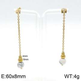 SS Gold-Plating Earring