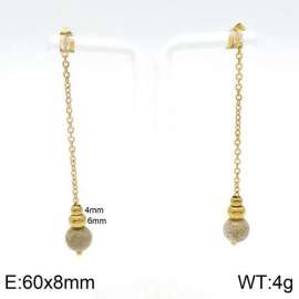 SS Gold-Plating Earring