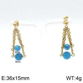 SS Gold-Plating Earring