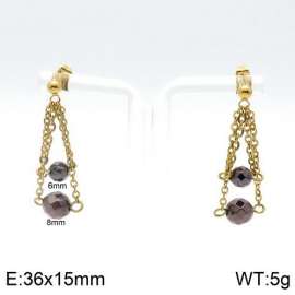 SS Gold-Plating Earring