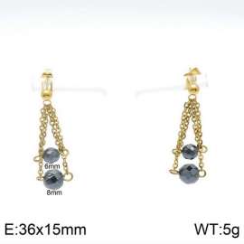 SS Gold-Plating Earring