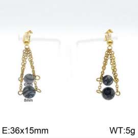 SS Gold-Plating Earring