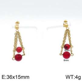 SS Gold-Plating Earring