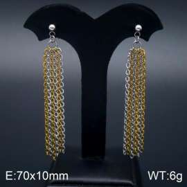 SS Gold-Plating Earring