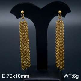 SS Gold-Plating Earring