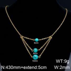 SS Gold-Plating Necklace