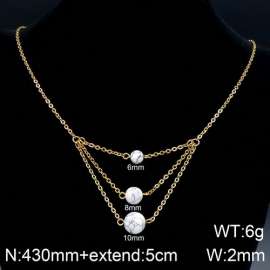 SS Gold-Plating Necklace