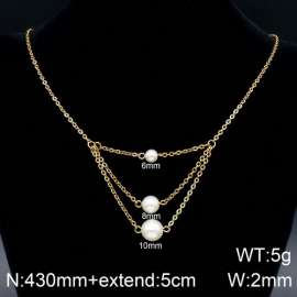 SS Gold-Plating Necklace