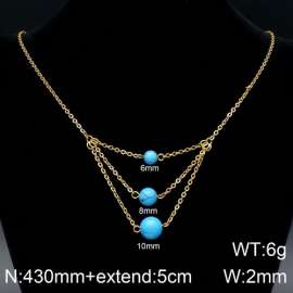 SS Gold-Plating Necklace