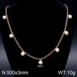 SS Gold-Plating Necklace