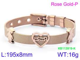 Stainless Steel Rose Gold-plating Bracelet