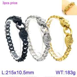 Stainless Steel Gold-plating Bracelet