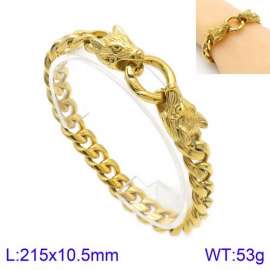 Stainless Steel Gold-plating Bracelet