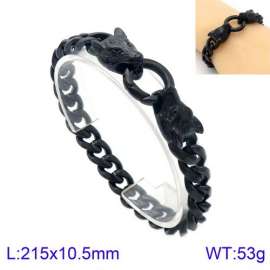 Stainless Steel Black-plating Bracelet