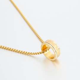 SS Gold-Plating Necklace