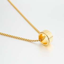 SS Gold-Plating Necklace