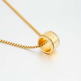 SS Gold-Plating Necklace