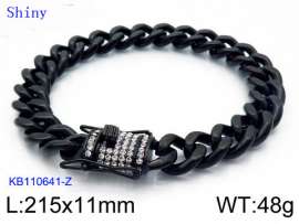 Stainless Steel Black-plating Bracelet