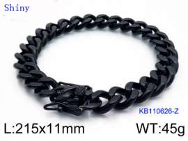 Stainless Steel Black-plating Bracelet