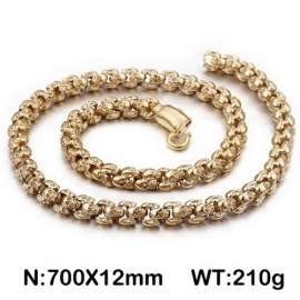SS Gold-Plating Necklace