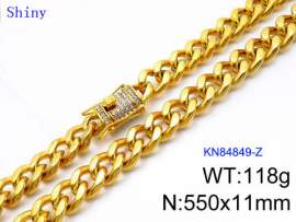 SS Gold-Plating Necklace