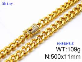 SS Gold-Plating Necklace