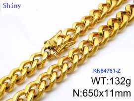 SS Gold-Plating Necklace