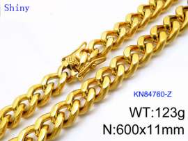 SS Gold-Plating Necklace