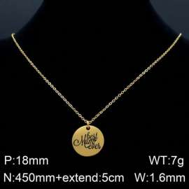 SS Gold-Plating Necklace